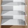 Telescopic Wardrobe Shelves Closet Storage Racks Kitchen Bathroom Shoes Cabinet Division Plates Wardrobe Separators