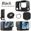 Full Protection Kit for GoPro Hero 9/10/11/12/13 Black - Silicone Cover + Tempered Film + Lens Cap