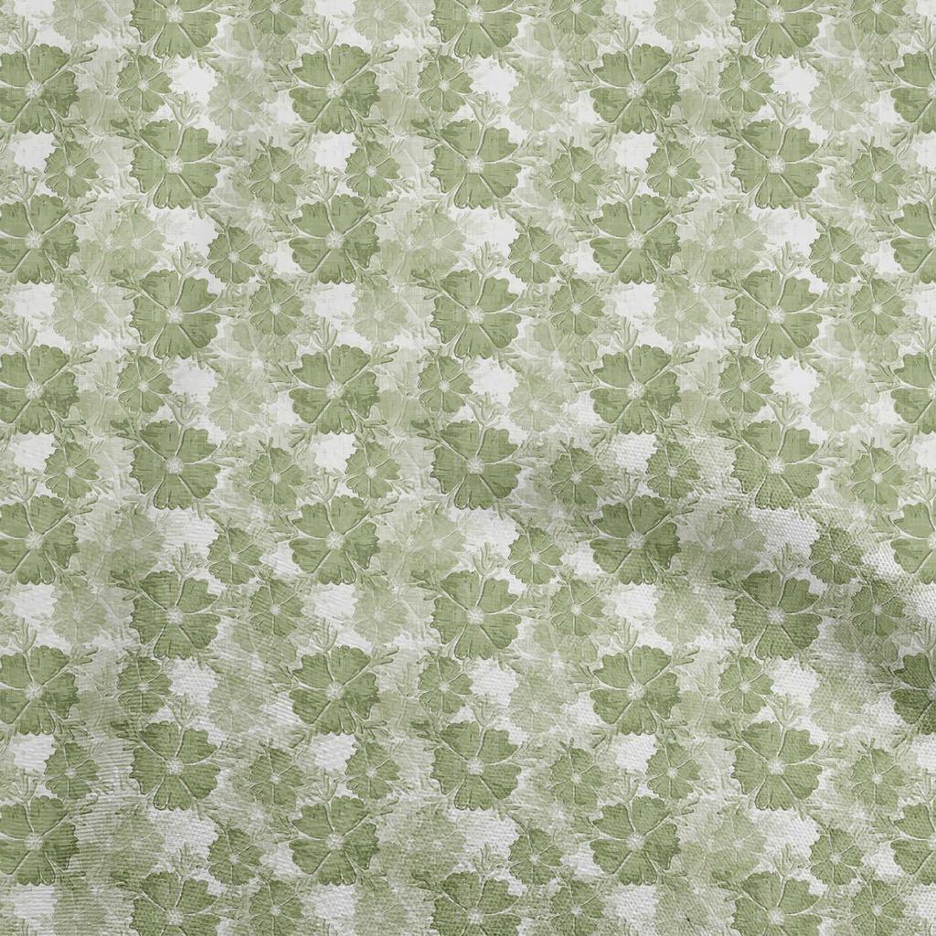 oneOone Cotton Flex Dark Rose Brown Fabric Floral Fabric For Sewing Printed Craft Fabric By The Yard 40 Inch
