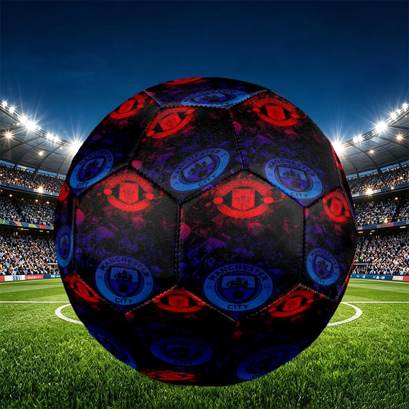 Футбольный мяч Manchester City FC, размер 5, из износостойкого ПУ, для матчевых тренировок и ежедневной практики, подарок на день рождения для футбольных фанатов