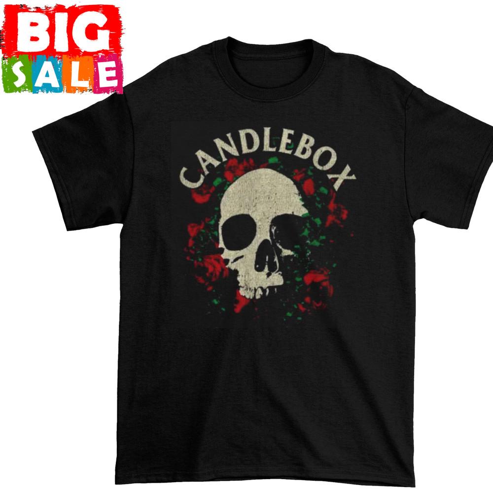 New Rare Candlebox Rose Unisex S-234XL Black SHirt Gift fans