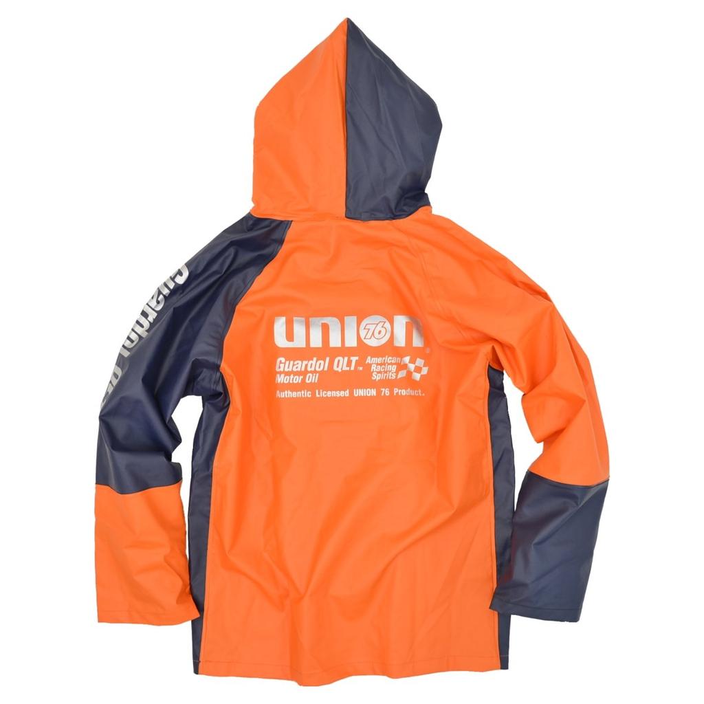 Authentic Marine PVC Rainwear Marine "76Lubricants" jacket/No.76-MJ153 (5L, Orange)