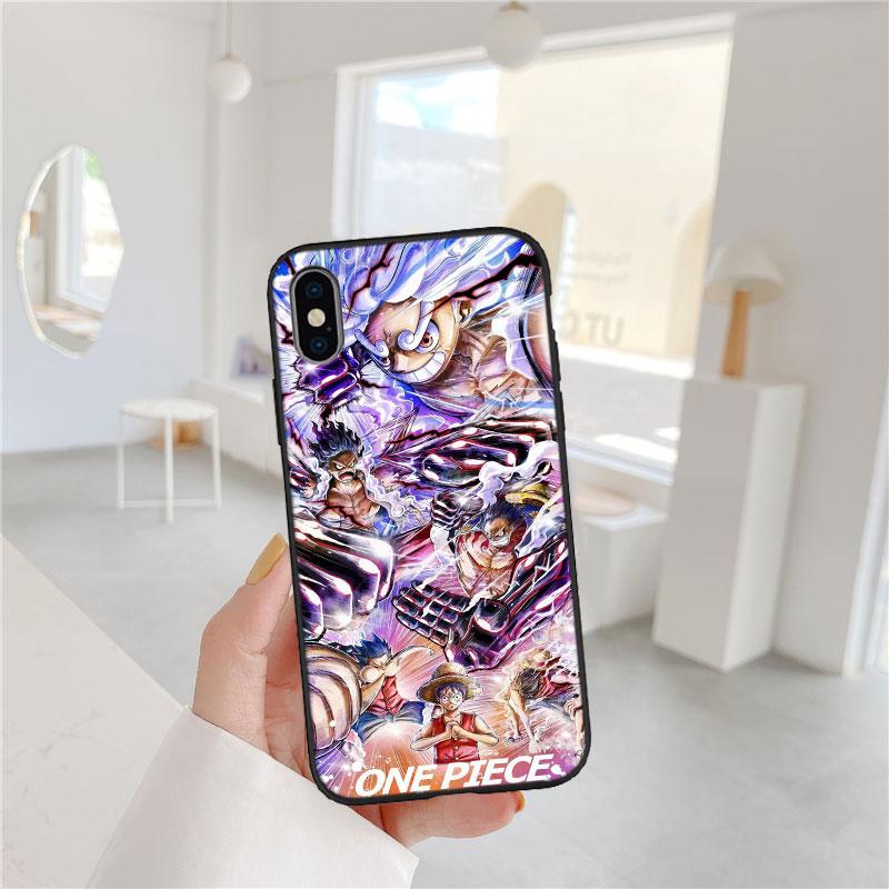 One Piece Luffy Nami Soft Shell Phone Case for OPPO A3 Pro A72 A74 A76 A77 A77S A78 A79 A94 A95 A18 A40M A58