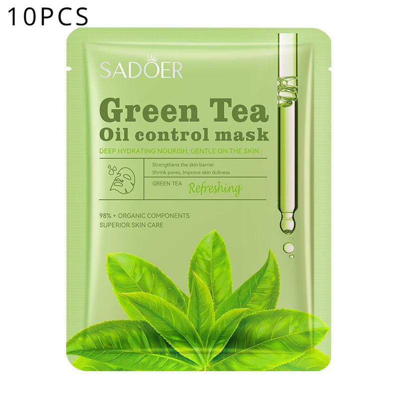Sadoer Green Tea Oil Control Mask Moisturising and Hydrating Face Mask
