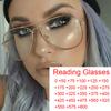 Unisex Classic Vintage Computer Glasses Clear Lens Blue Filter Hyperopia Reading Glasses With Degree 0 To +6.0 Parents Gifts 1