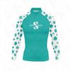 Long Sleeve UV Protection Rash Guard Swimwear Surfing Diving Snorkeling Unisex Quick Dry Compression Fit