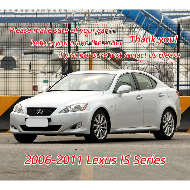 Накладки на фары "веки" из углеродного волокна в стиле F для Lexus IS Series IS250 IS300 IS300 2006 - 2011 Наклейка на передние фары автомобиля