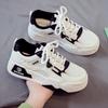Spring New Versatile Women's Thick-soled Heightening Sports and Leisure Little White Shoes Board Shoes Spring and Autumn