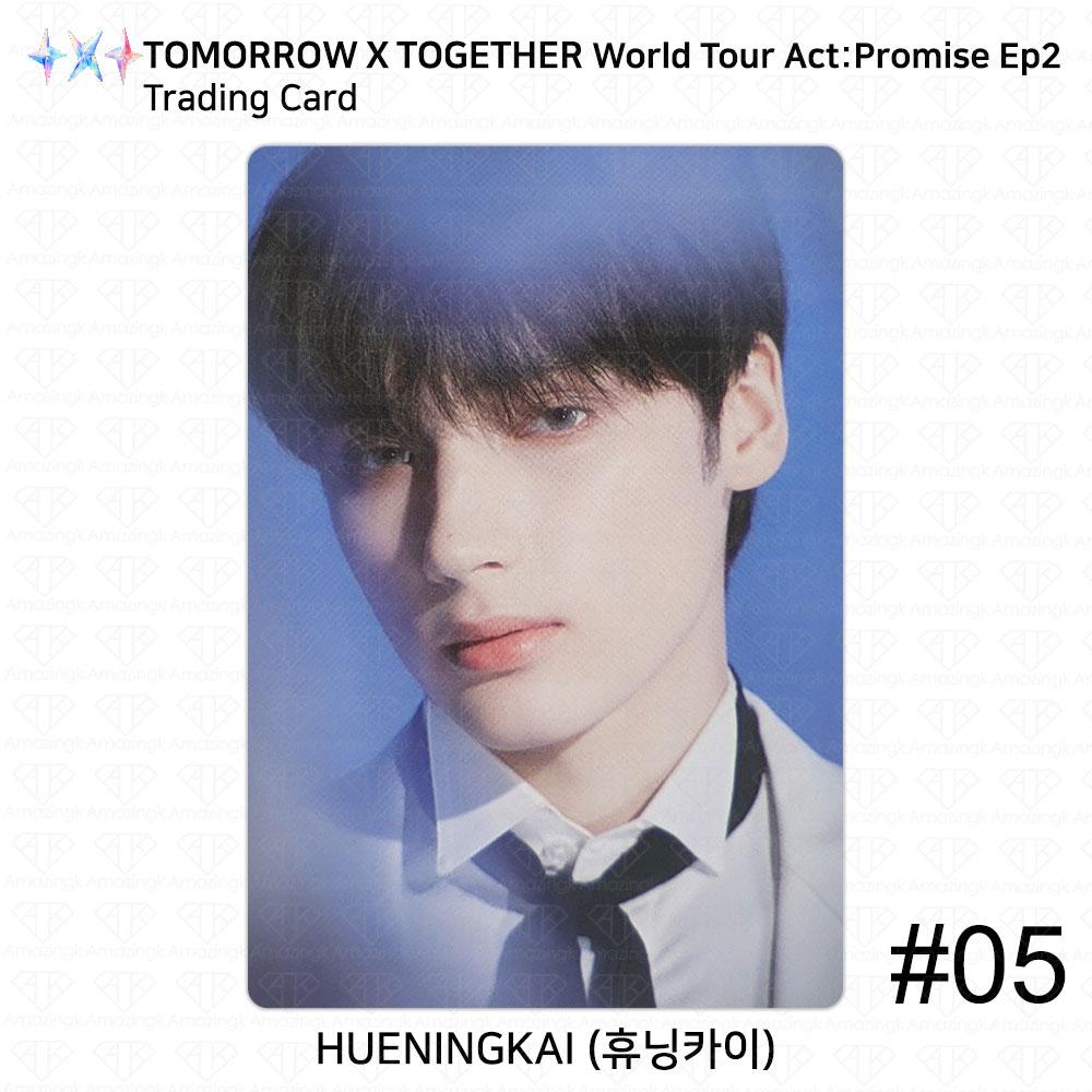 TXT Мировой тур : Promise Ep2 Коллекционная карточка Weverse Shop Benefit Photocard