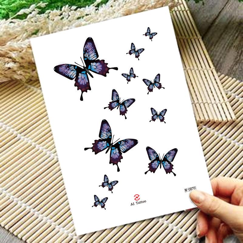 Beauty Sticker Tattoo Sticker Cartoon Cute Waterproof Tattoo Sticker Tattoo