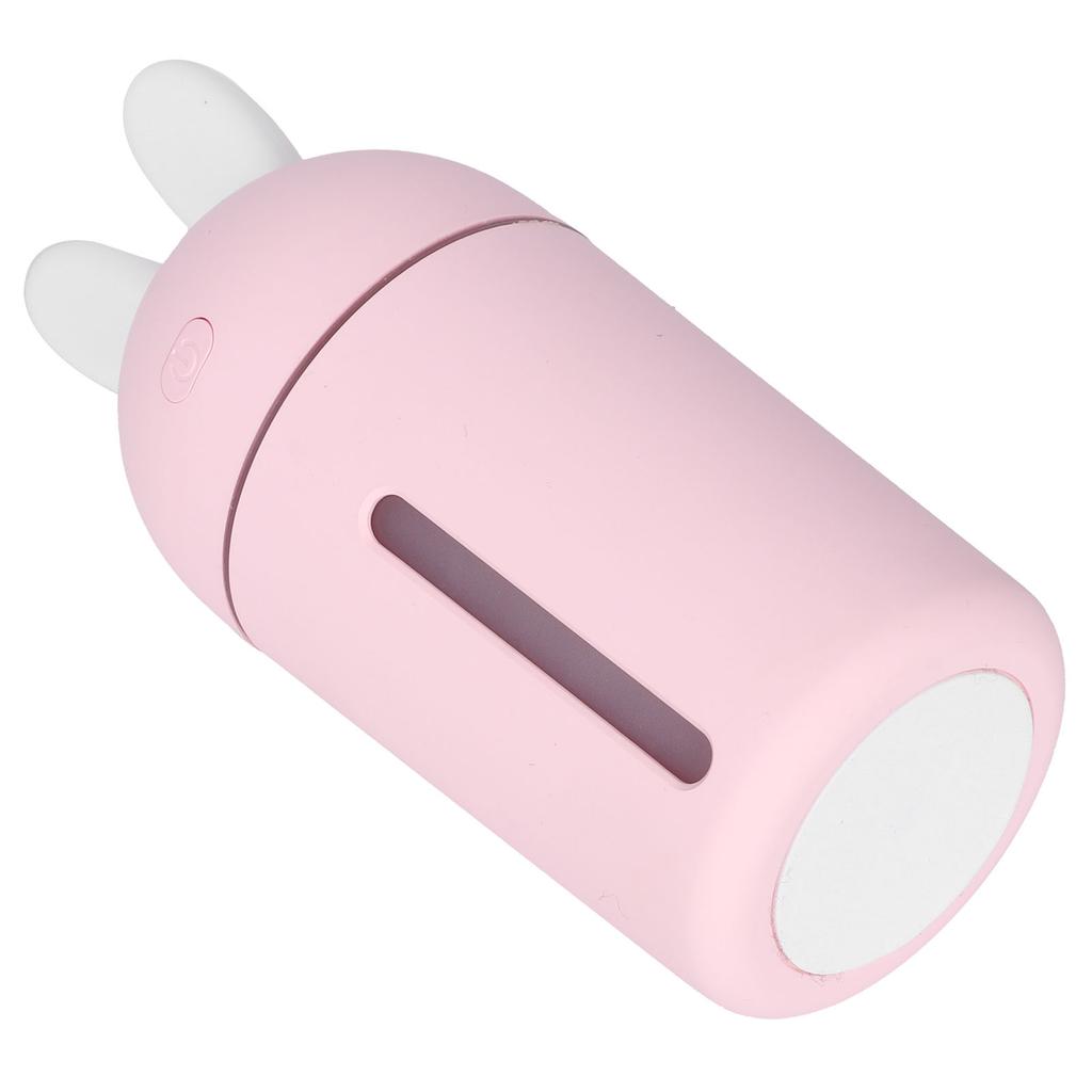 200ml Mini Air Humidifier 3 Hours Timing Ambience Night Light Desktop Humidifier USB PoweredPink