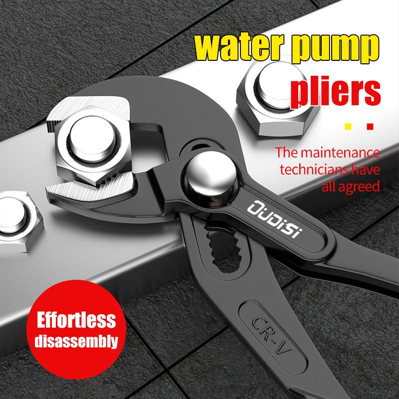 1 шт. многофункциональные щипцы для водяного насоса, универсальные гаечные ключи с широкими быстро регулируемыми отверстиями, ключ для водонагревателя