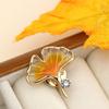Leaf Art Elegant Brooch - High-Grade Pin for Women's Clothing and Suits