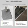 Silicone Faucet Mat Kitchen Faucet Handle Drip Catcher Tray Double Sided Use Faucets Mats Water Drain Pad Sink Splash Guard