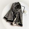 Scarf Women's Winter Imitation Cashmere Scarf High-end Sense Versatile Retro Long Shawl Warm Dual-purpose Scarf