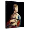 Canvas Print, Lady with an Ermine - Da Vinci Reproduction