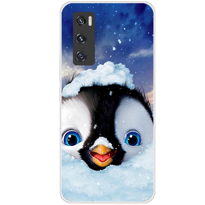 Силиконовый чехол для Coque Vivo V20 SE, чехол для телефона Vivo V2022 V2023 V20SE, чехлы с мягким бампером для Vivo V20 SE, сумка