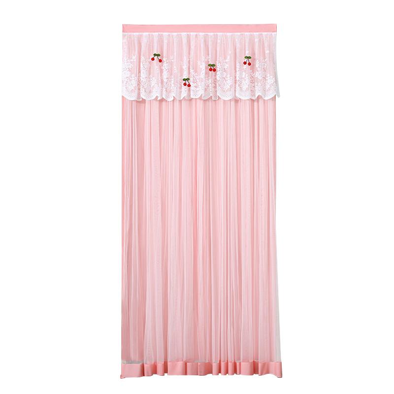 1 шт., противомоскитная занавеска для двери, перегородка, занавеска из полиэстера, марлевая занавеска, двухслойная ткань