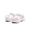 Crocs Классические клоги Язык цветов ЭВА Корейский минималистичный стиль Удобные и элегантные туфли-клоги Унисекс в цвете таро-пурпурный