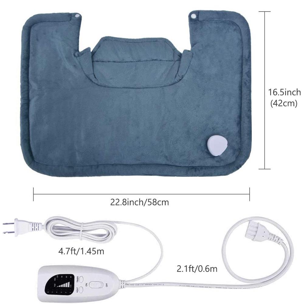 Электрическая грелка для облегчения боли в шее и плечах, подогреватель с автоматическим выключением