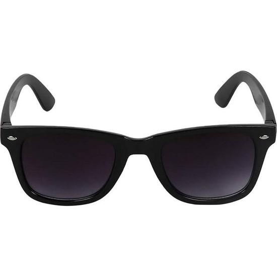 Солнцезащитные очки-авиаторы унисекс для взрослых Dervin, черная оправа, черные линзы (Свободный размер) - Упаковка из 2 шт.