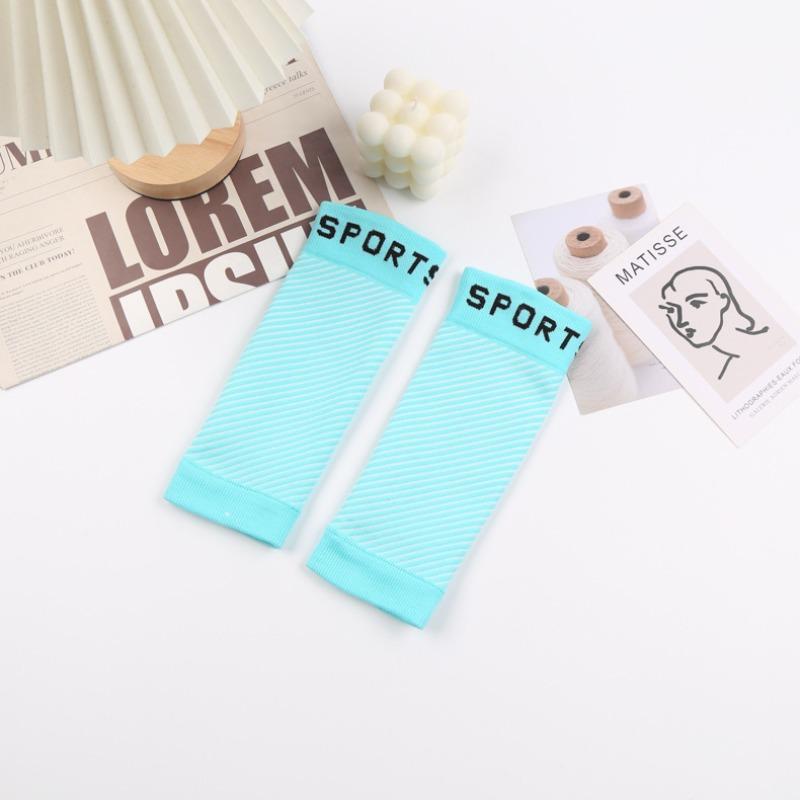 Компрессионные гетры для ног Летние Тонкие для Бега Венозное Давление Фитнес Упражнения Длинные Дышащие Носки для Икр