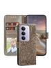 Чехол-книжка для Xiaomi Redmi 15 15C 14C 3D цветок Кошелек из кожи Отсек для карт Рамка для фото