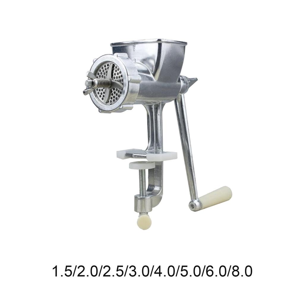 Heavy Duty Alloy Manual Pet Food Kibble Machine Portable Granulator Animal Feed Maker with Clamp for Cat Dog Use