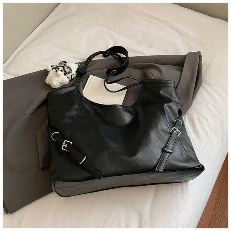 Вместительная сумка в стиле ретро для поездок на работу, повседневная и простая сумка через плечо, сумка-тоут для студента