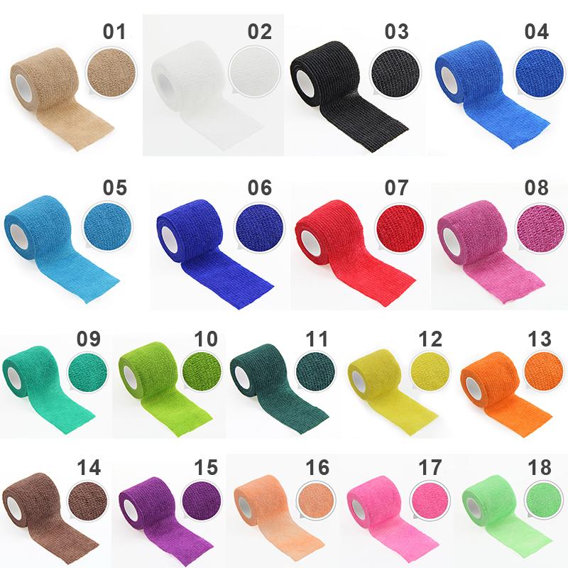 1 шт., самоклеящаяся медицинская эластичная повязка для татуировки, нетканая одноразовая спортивная лента