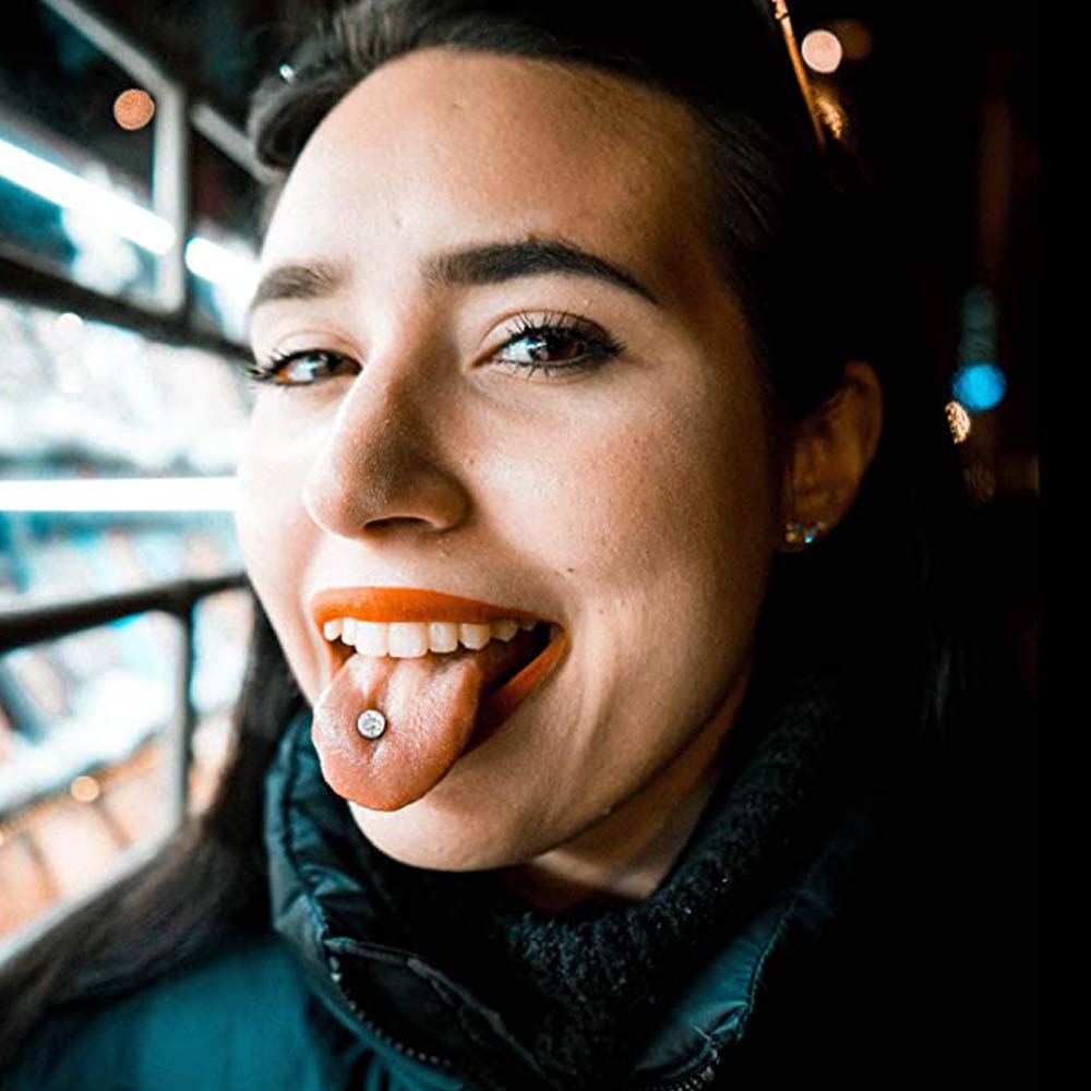 10 пар 14 г кольца для языка кольца для сосков хирургическая сталь штанга для сосков пирсинг украшения для тела для женщин мужчин