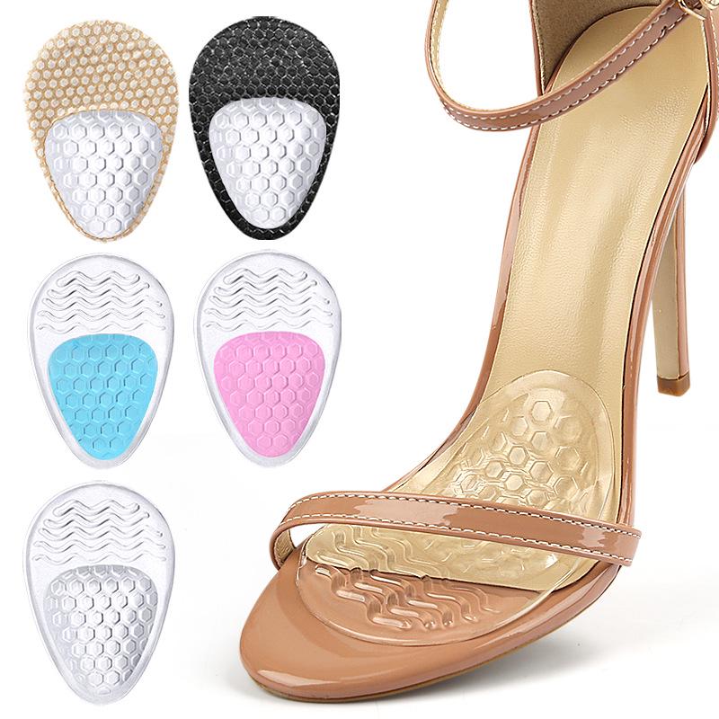Мягкие гелевые подушечки для передней части стопы: Сотовые, амортизирующие, противоскользящие стельки для высоких каблуков