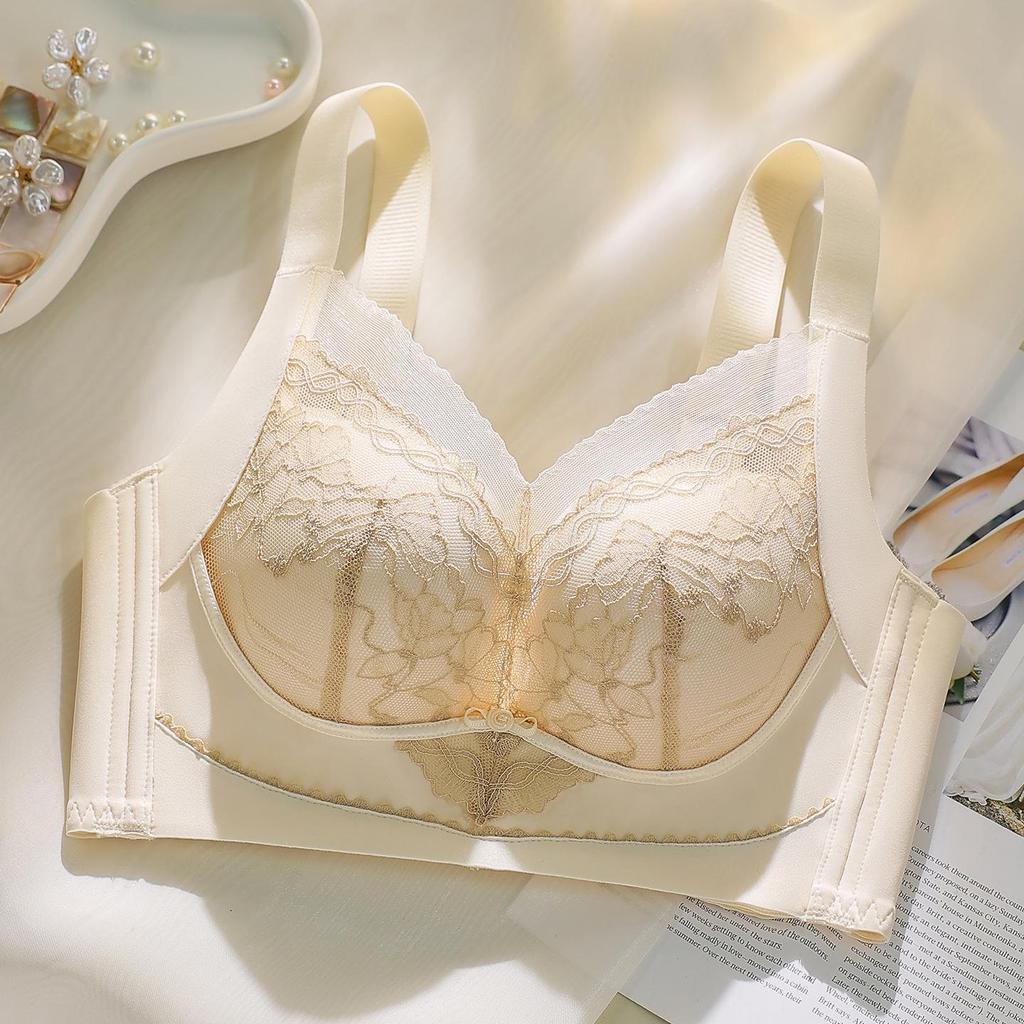 Кружевной бюстгальтер пуш-ап для женщин - Сексуальный, Удобный, Высокая боковая поддержка, Регулируемая посадка с массажным эффектом