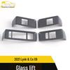 Compatible with 21 Lynk&Co 09 Models: Glass Lift Frame and Window Armrest Switch Sequins Car Accessories.