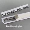 3D ABS черный значок багажника автомобиля наклейка с буквами наклейка Voguese логотип эмблема для HSE SCV6 SDV8 автомобильные аксессуары