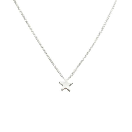 Ожерелье, простая антикоррозийная женская цепочка на ключицу в форме пятиконечной звезды