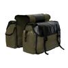 Cycling Side Bags Canvas Bike Commuting Bag Saddle Bags Large Capacity Bike Rear Rack Carrier for Outdoor