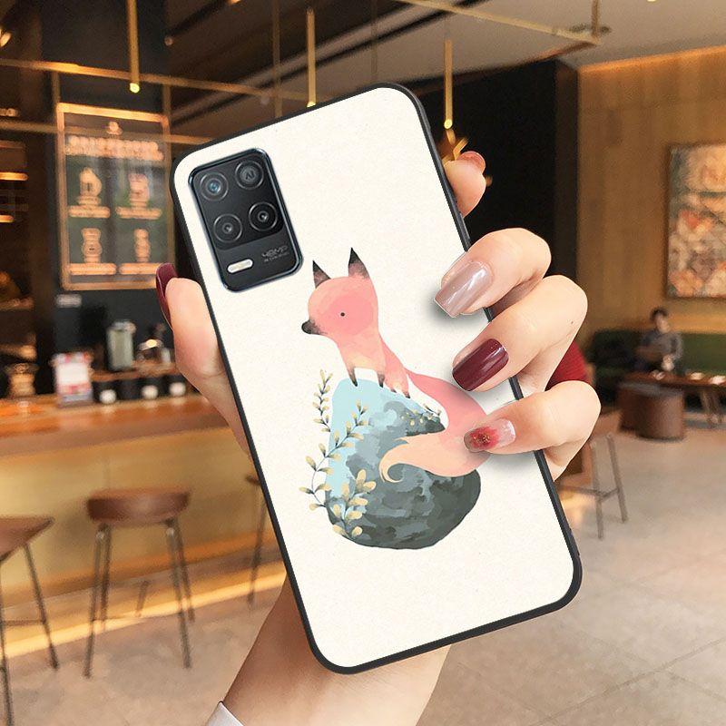 Чехол Funda Fox Soft Shell для телефона для oppo Realme 8Pro 6PRO 6i 7pro 9i 9pro C11 C21Y C21 C25Y C25S C3 Q3S XT, чехлы