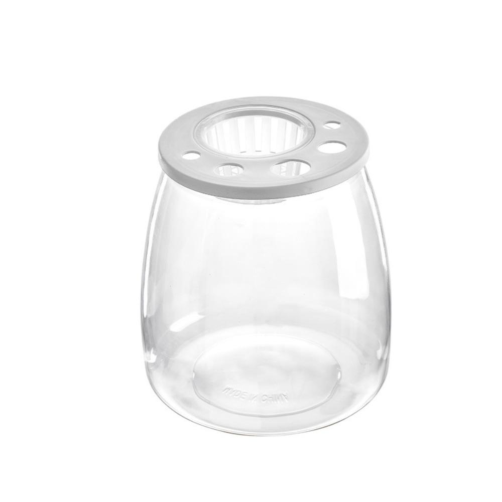 Transparent Small Clear Fish Tank Shatterproof Turtle Terrarium Turtle Aquarium Office Decor