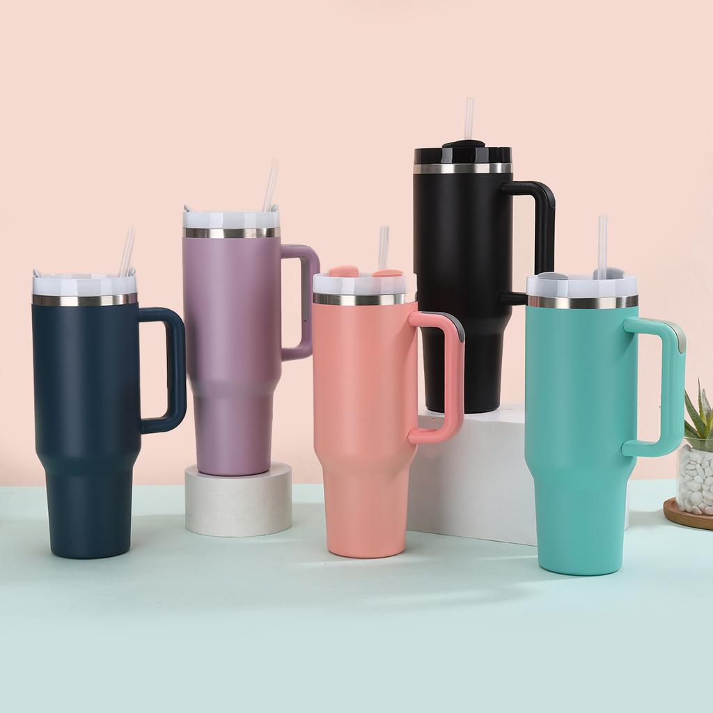 Water bottle10oz second generation handle car cup 101 stainless steel thermos cup outdoor portable car ice cup