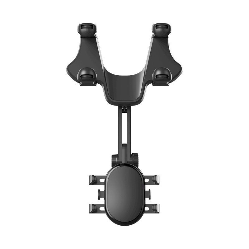 Rearview Mirror Car Phone Holder Universal Car 360 Degrees Rotate Car Navigation Fixed Multifunctional Support Frame