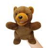 Muppet Puppet Hand Puppet Finger Puppet Ventriloquist Doll Moving Mouth Bear Bear