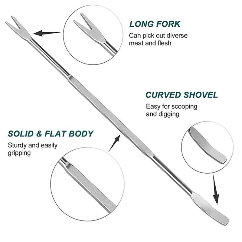 1/3/5 шт. вилки для морепродуктов из нержавеющей стали