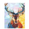 Deer Reindeer Sika DIY Digital Oil Painting By Numbers Paint Drawing Coloring Number Canvas Hand Painted Modular Picture