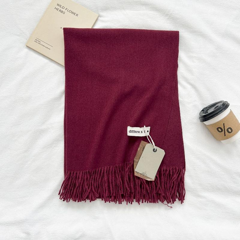 Women Men Winter Thick Cable Knit Wrap Chunky Warm Scarf