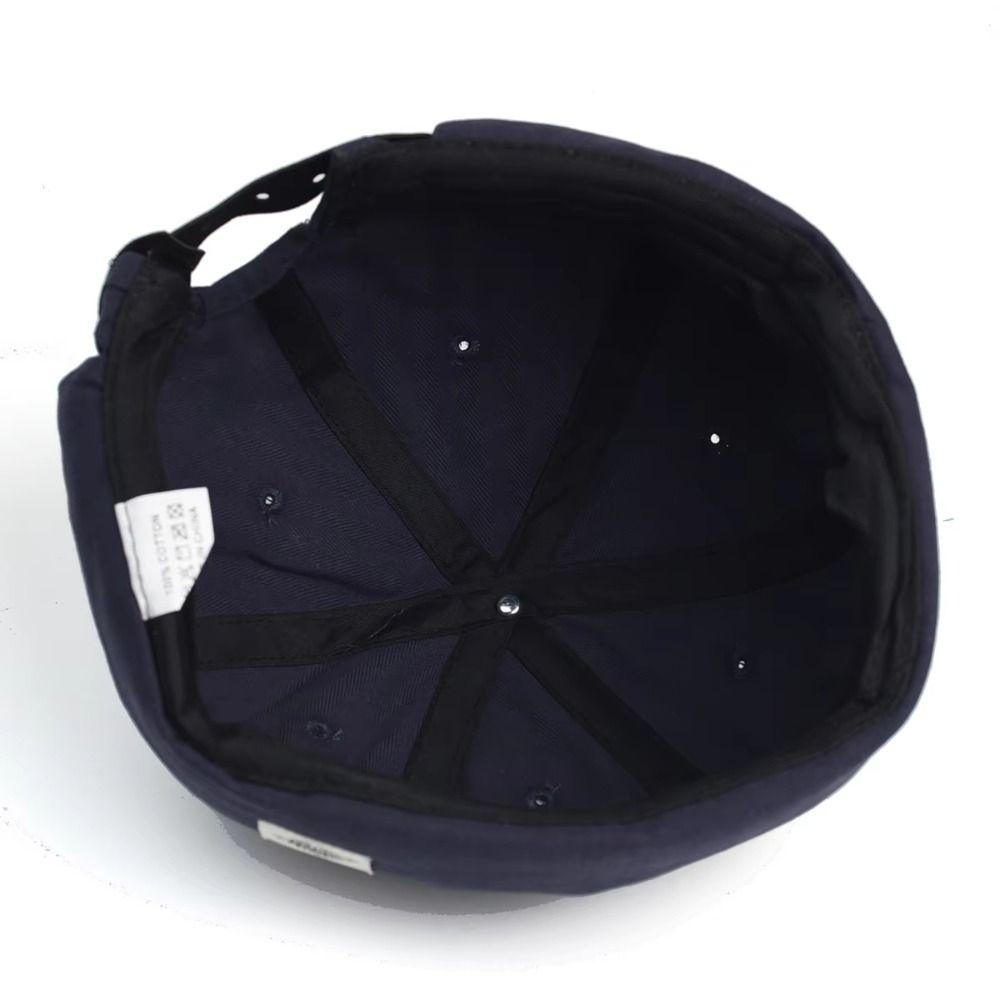 Cotton Hip Hop Hat Solid Color Baseball Cap Retro  Fashion Sunscreen  Hat  Outdoor