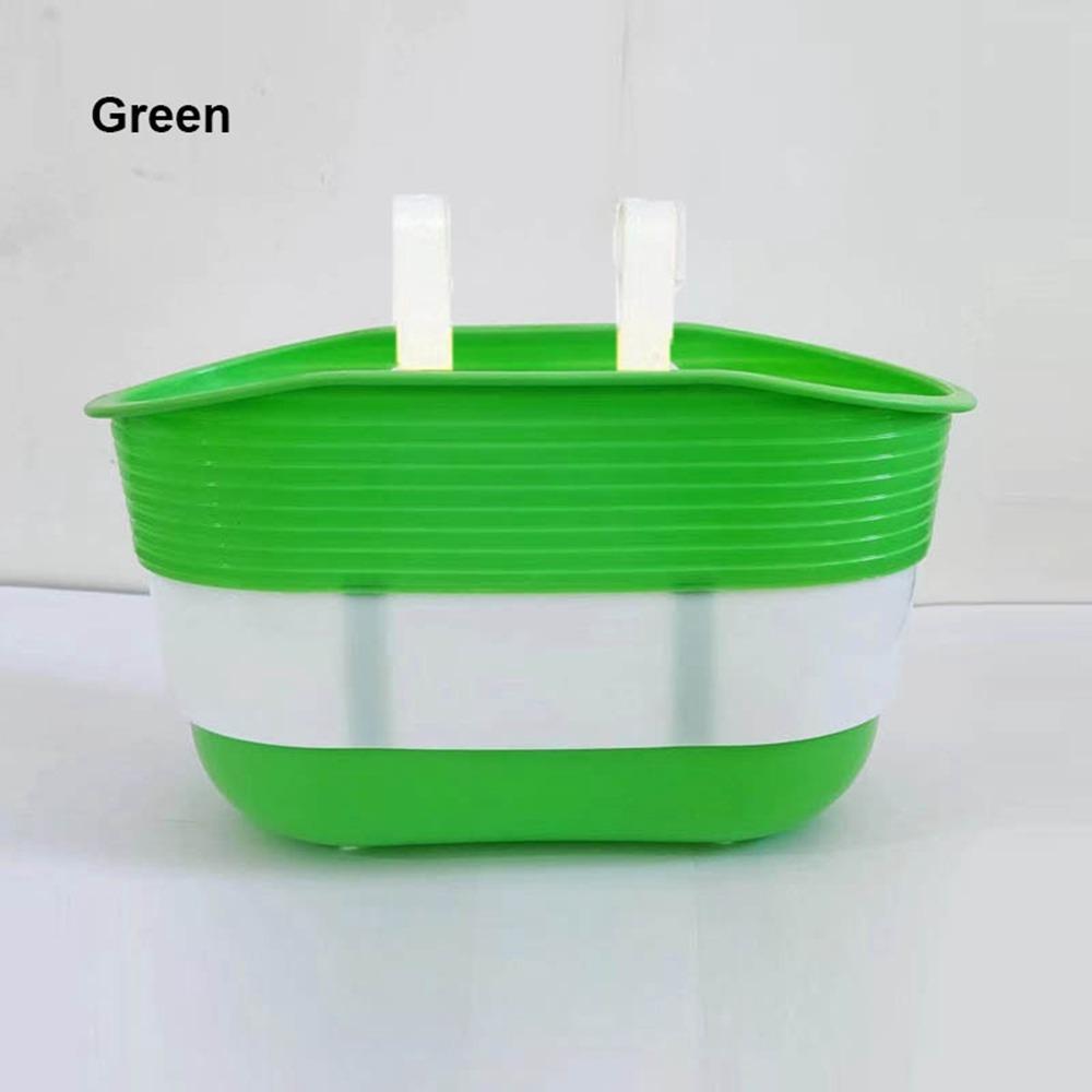 Детали Детская велосипедная корзина Пластиковая корзина на руль детского самоката Аксессуары для горного велосипеда