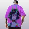 2024 модные мужские футболки аниме-персонажи футболка с принтом 3D сексуальной красоты свободные большие уличные стильные топы с коротким рукавом Y2k