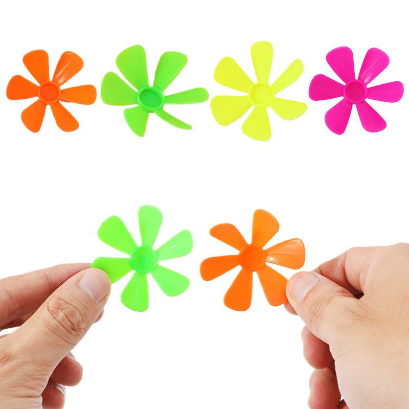 Plastic Childrens Mouth Blowing Gyroscope Toy For Classroom And Home Gift Use