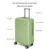 Stylish Japanese Suitcase: Durable, Universal-Wheel Trolley for Men & Women, Leather Finish, Perfect for Students.